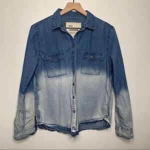 🔥garage Ombre Boyfriend Denim Top🔥
